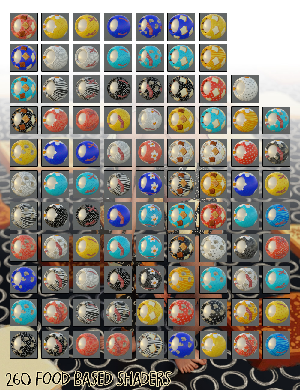 Nom Nom Vinyl Floor & Wall Iray Shaders Nom Nom Vinyl Floor & Wall Iray Shaders by: ForbiddenWhispers, 3D Models by Daz 3D