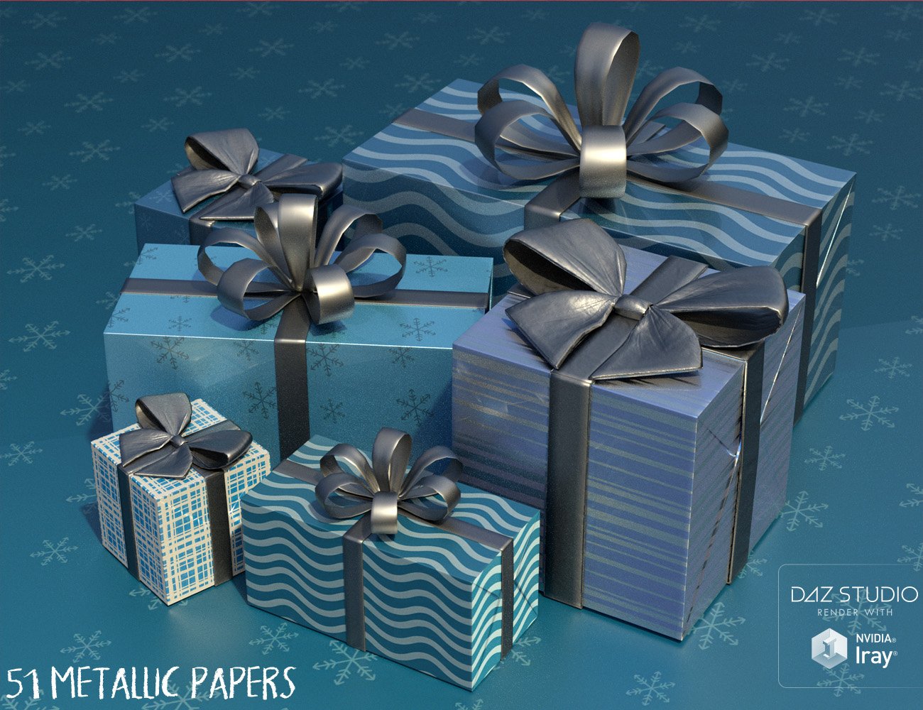 Seasons Greetings Paper Shaders by: ForbiddenWhispers, 3D Models by Daz 3D