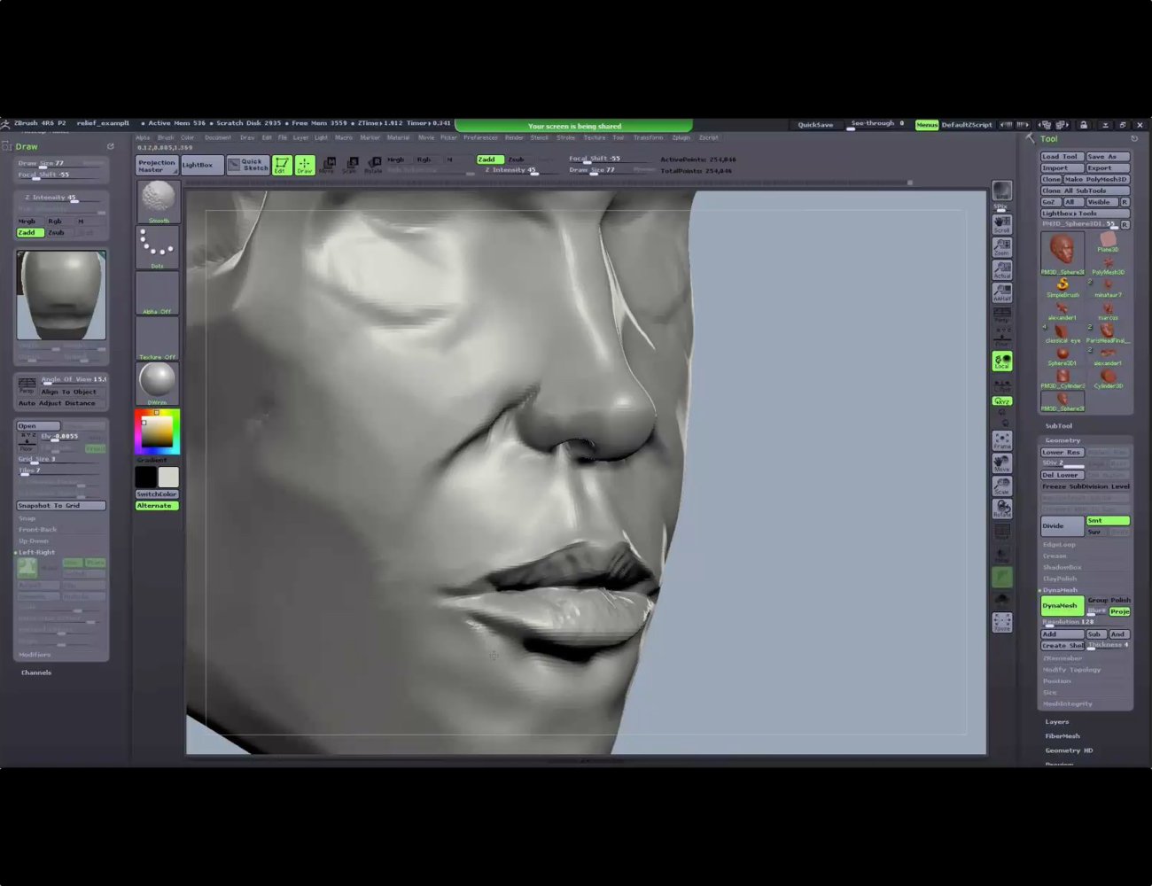 How to Sculpt a Face in ZBrush by: Digital Art Livemagbhitu, 3D Models by Daz 3D