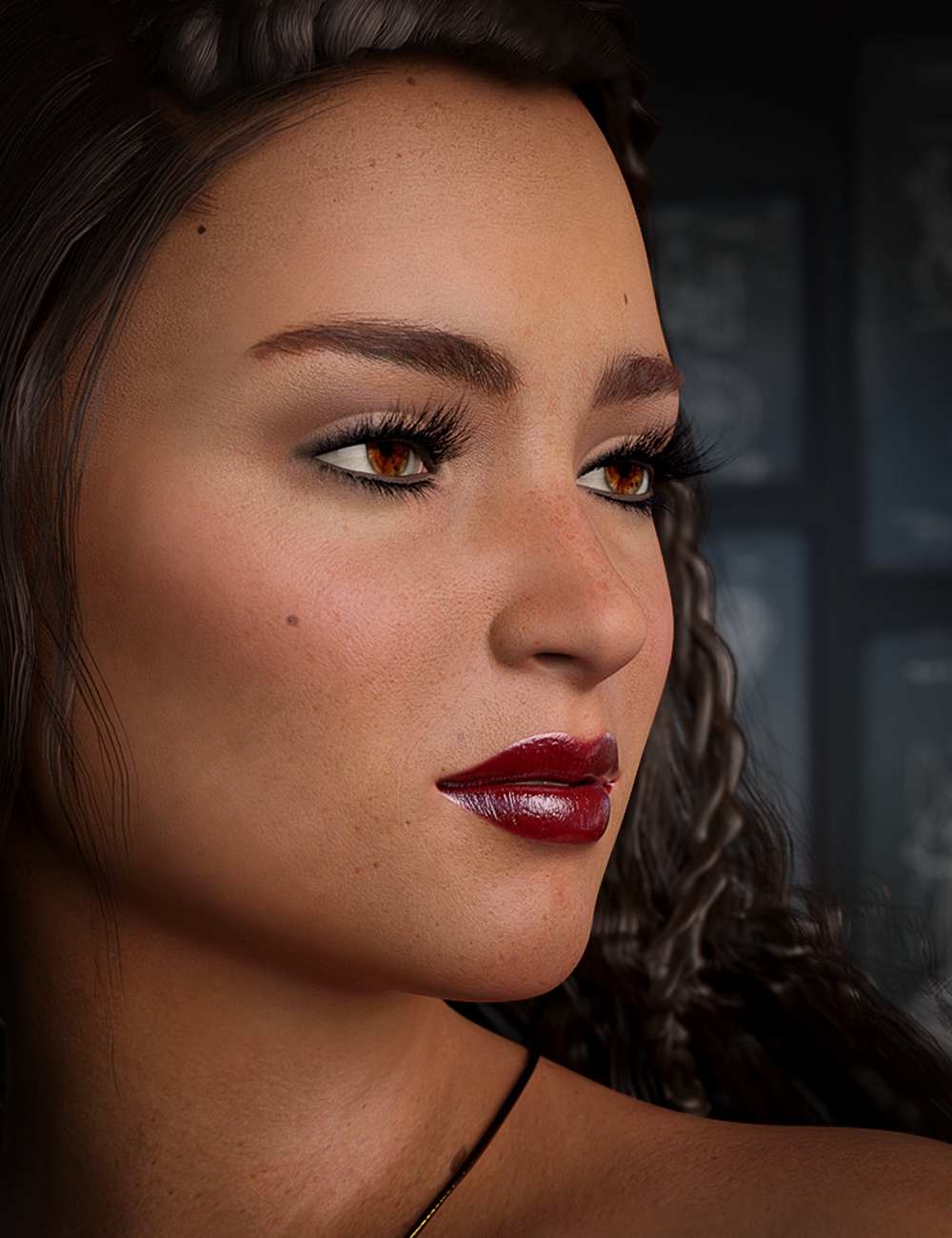 Kingsley HD for Genesis 8 Female Kingsley HD for Genesis 8 Female by: Lyoness, 3D Models by Daz 3D