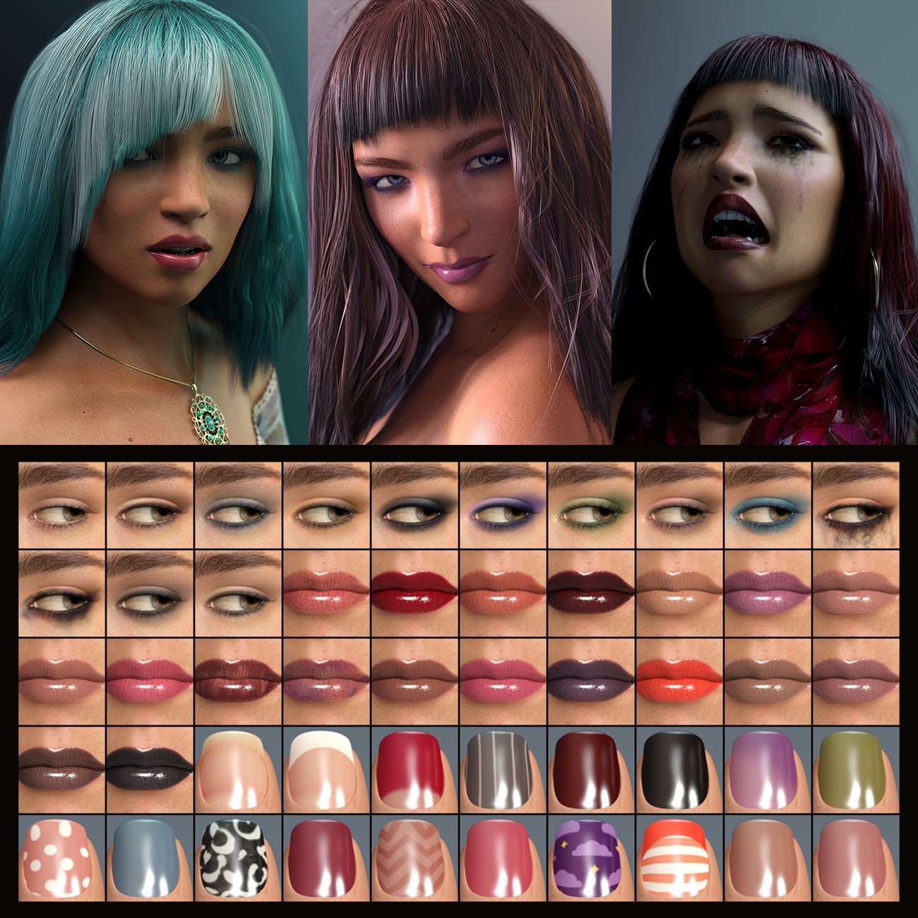 Kingsley HD for Genesis 8 Female Kingsley HD for Genesis 8 Female by: Lyoness, 3D Models by Daz 3D