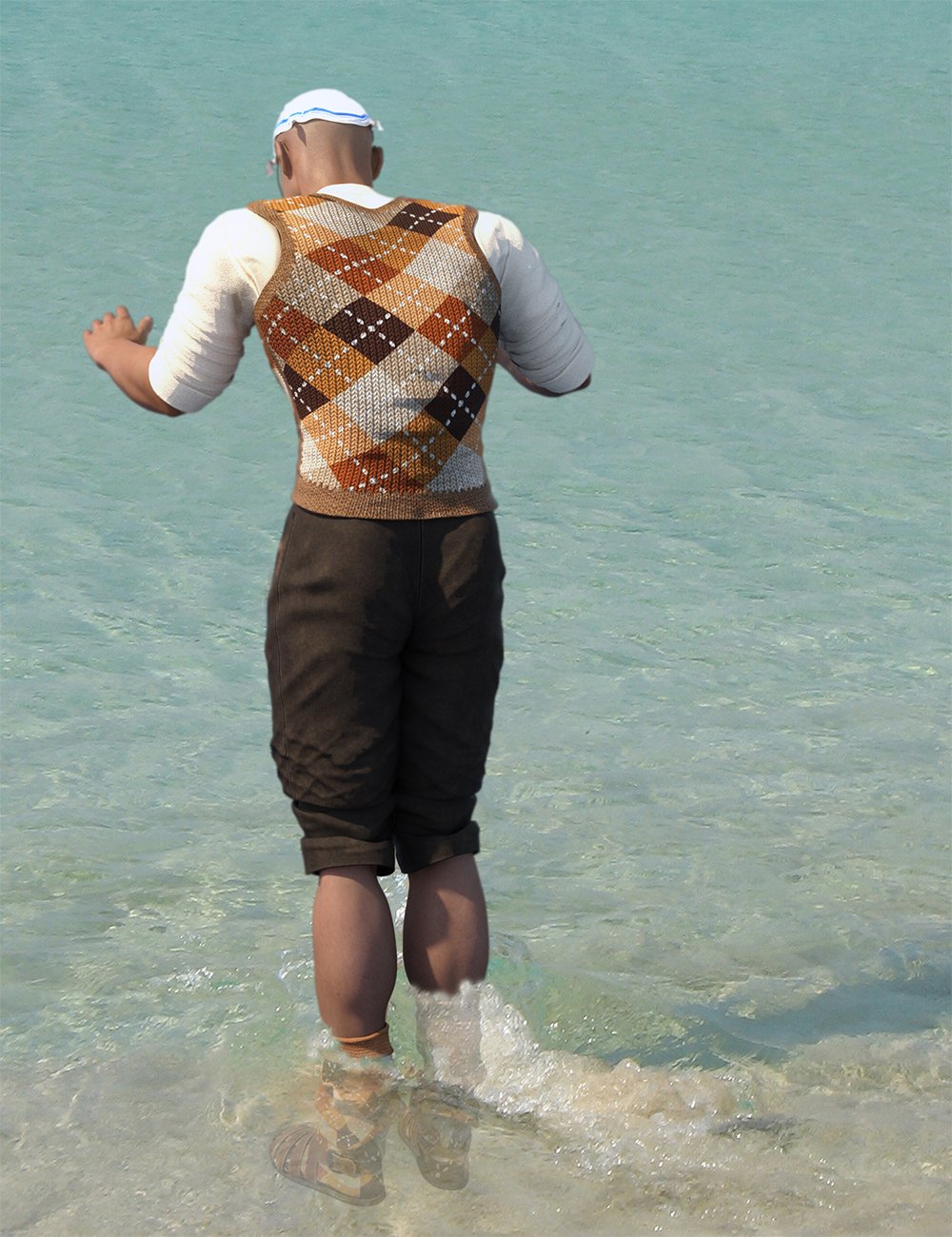 On The Beach (60s) Outfit for Genesis 8 Male(s) On The Beach (60s) Outfit for Genesis 8 Male(s) by: Meshitup, 3D Models by Daz 3D