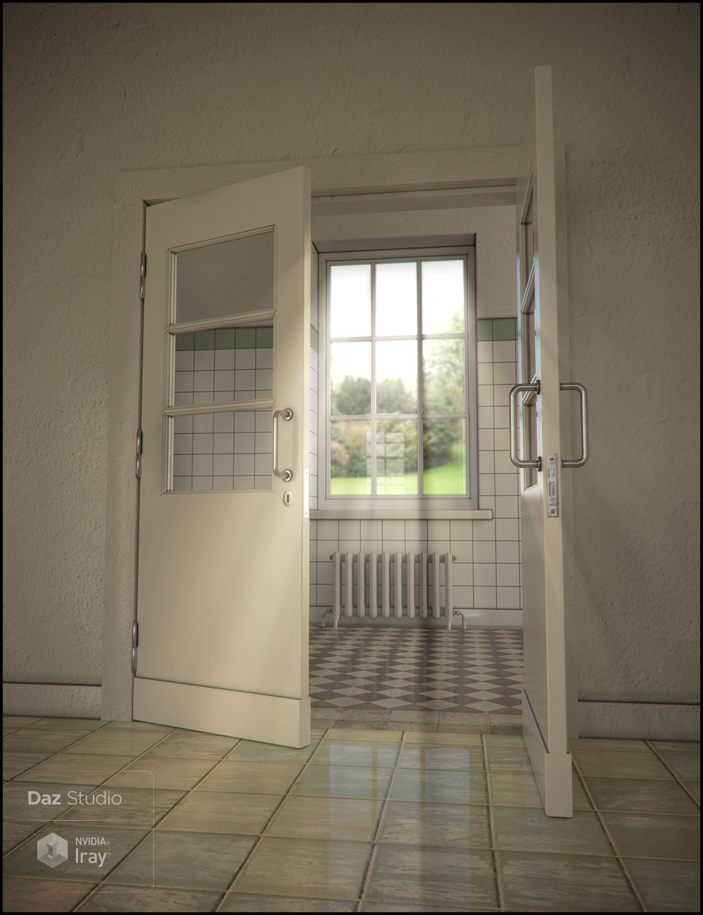 West Park Committed Iray Addon by: Jack Tomalin, 3D Models by Daz 3D