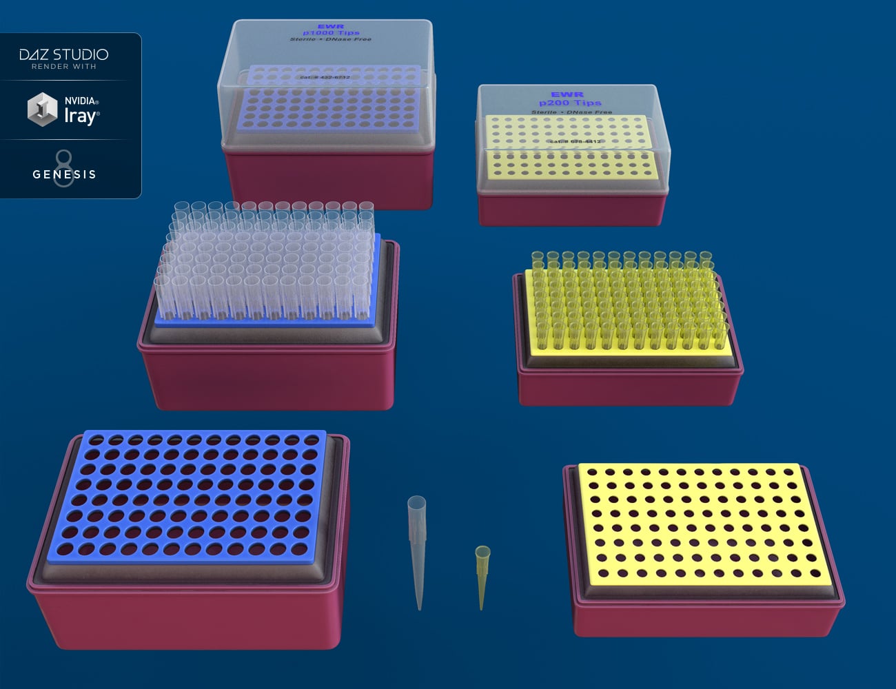 Medical Research Tools Daz 3D