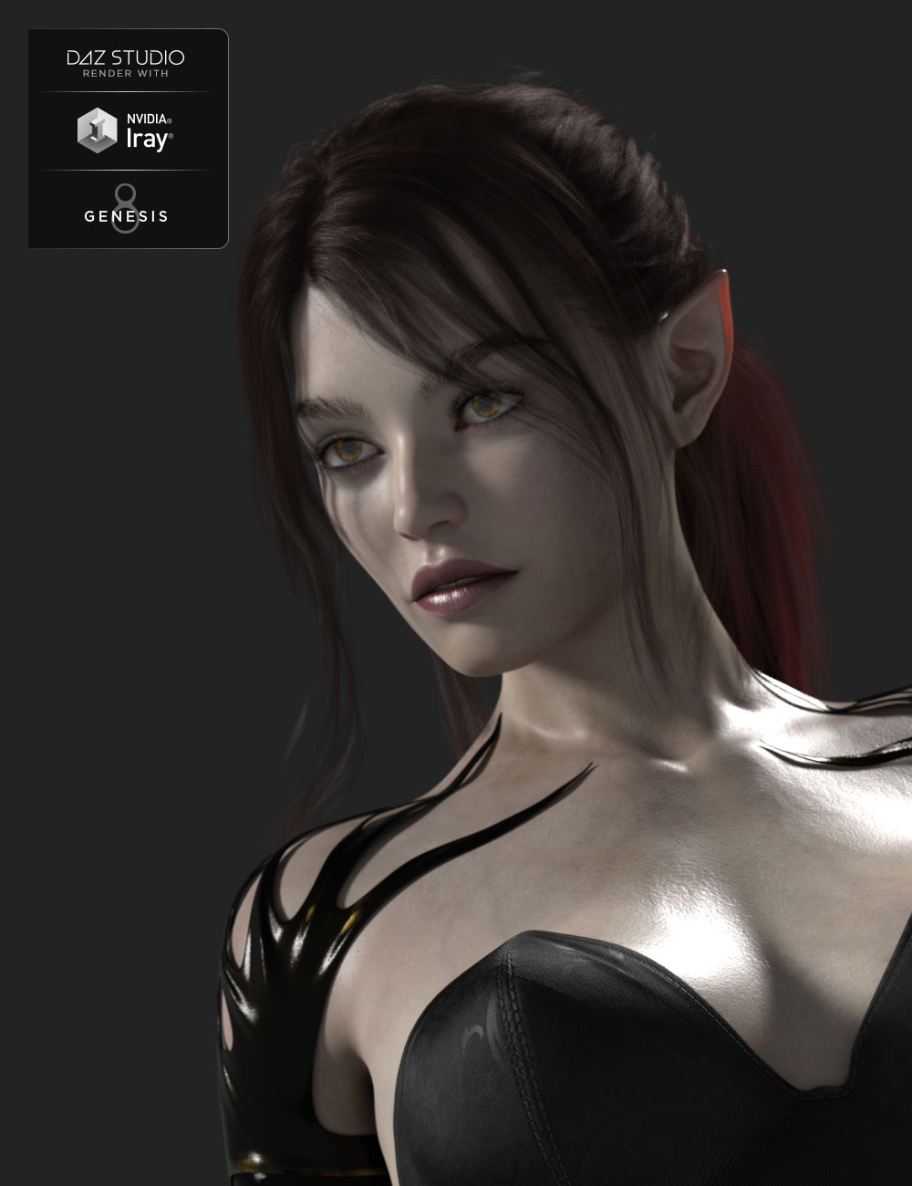 Rachelle Vamp HD for Genesis 3 & 8 Female by: Mousso, 3D Models by Daz 3D