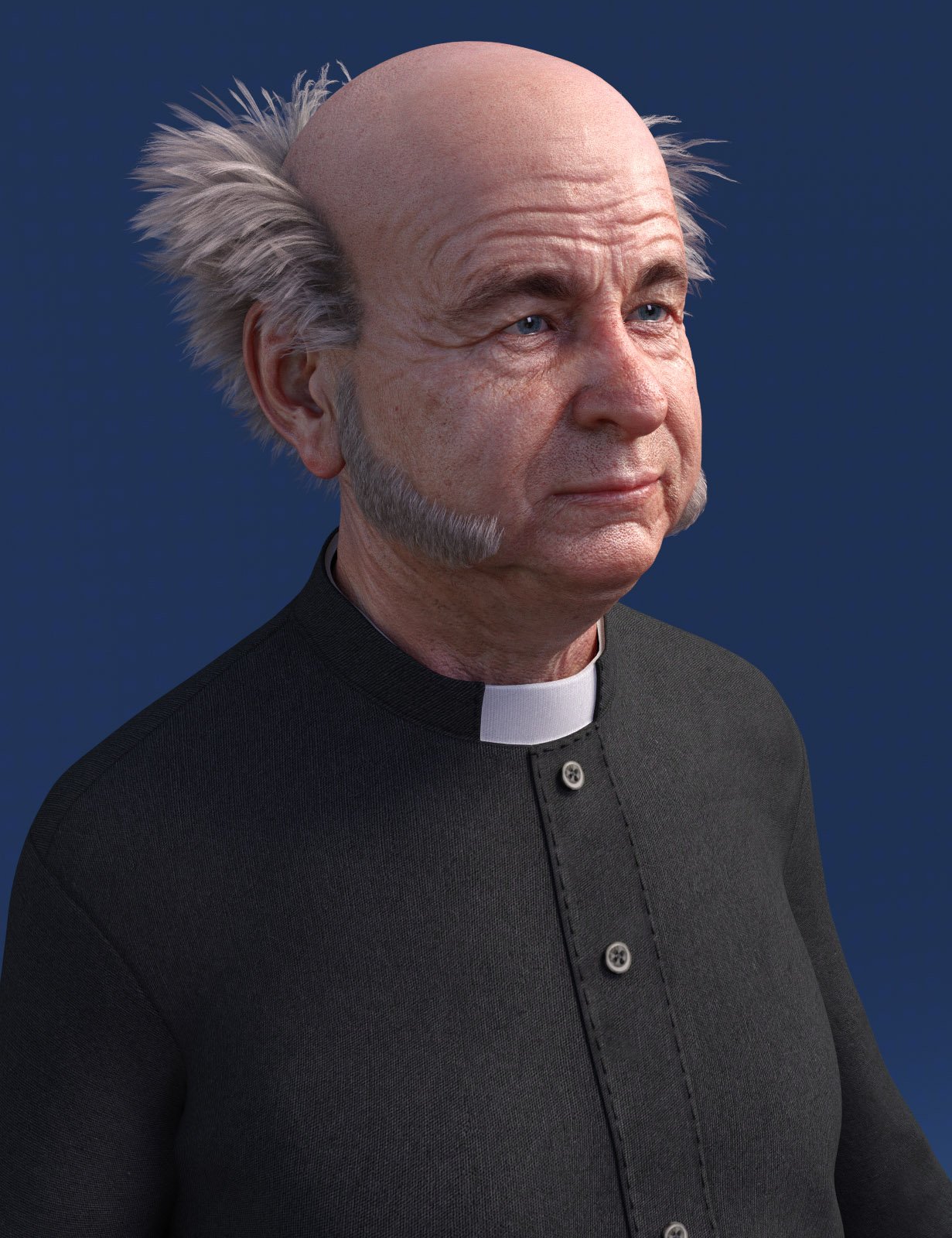 Classic Vicar Outfit for Genesis 8 Male(s) by: Oskarsson, 3D Models by Daz 3D