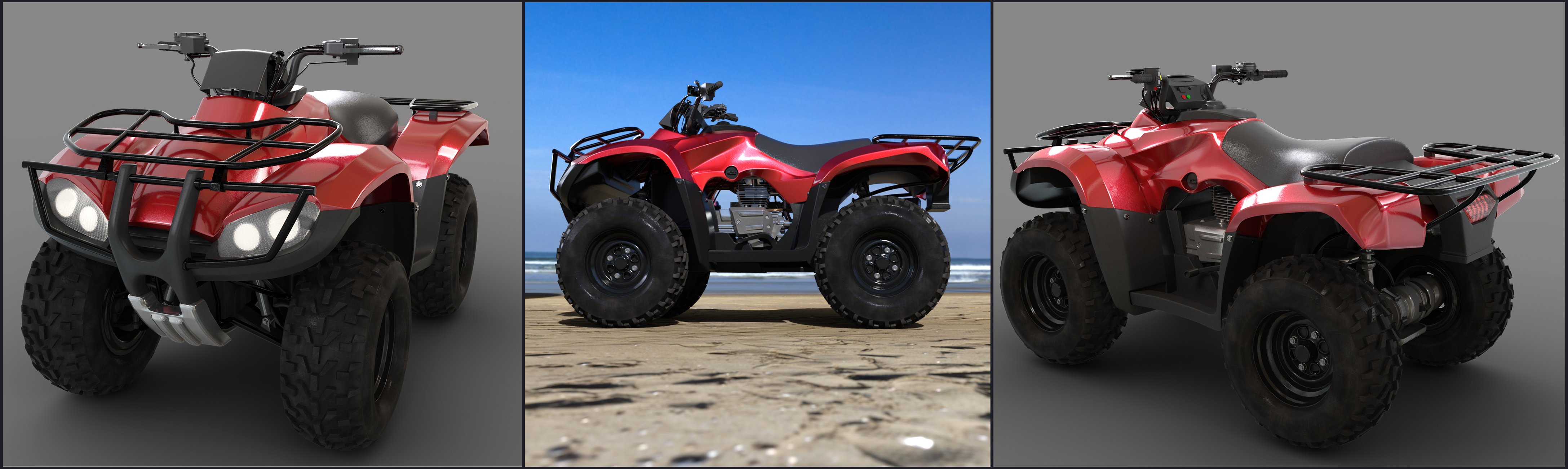 Z ATV Mania Vehicle and Poses for Genesis 3 and 8 Z ATV Mania Vehicle and Poses for Genesis 3 and 8 by: Zeddicuss, 3D Models by Daz 3D