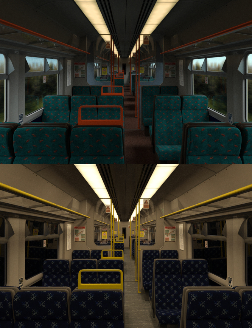 Modern Commuter Carriage by: Dogz, 3D Models by Daz 3D