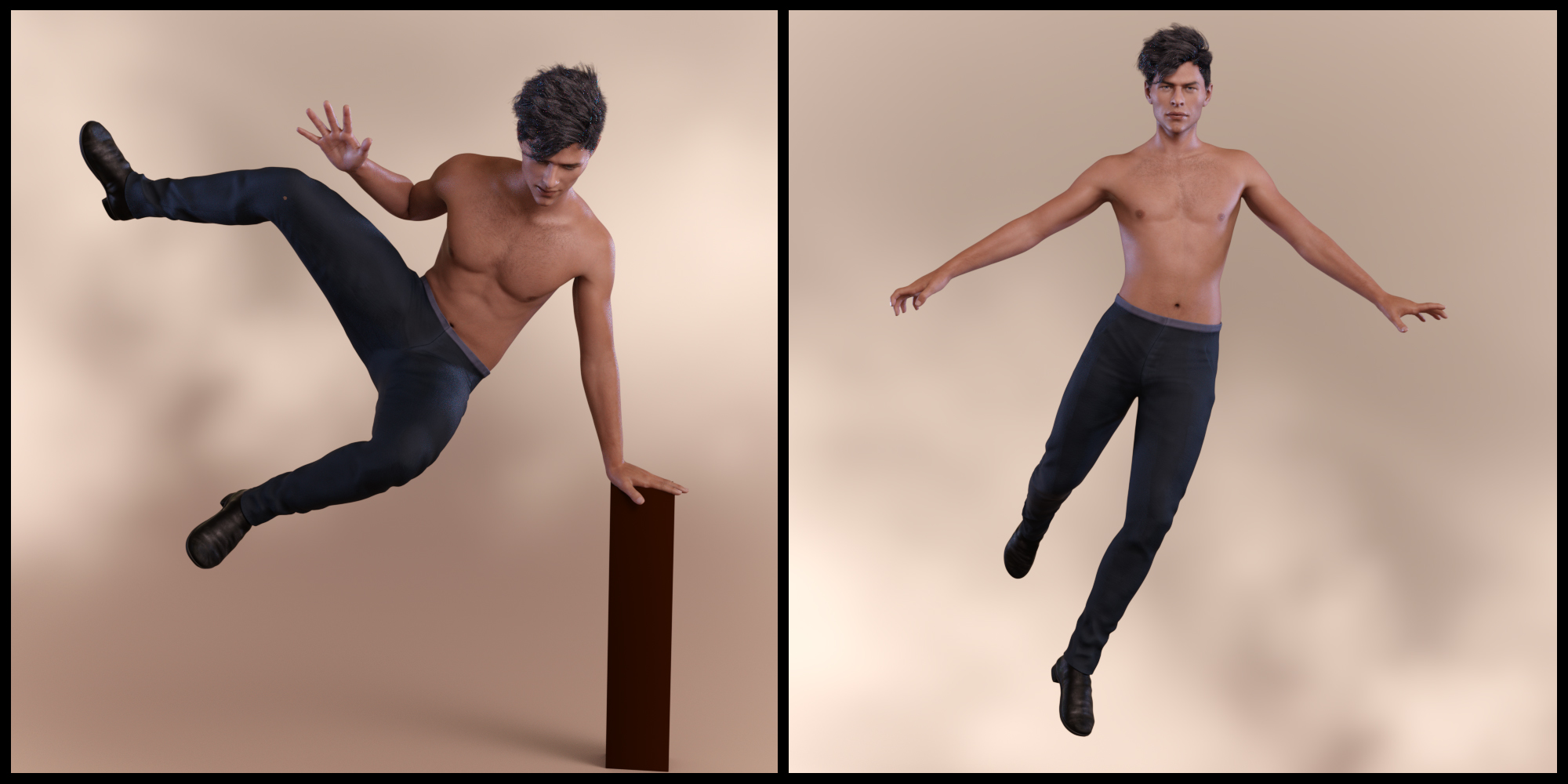 Bold Poses and Expressions for Nix 8 and Genesis 8 Male by: lunchlady, 3D Models by Daz 3D