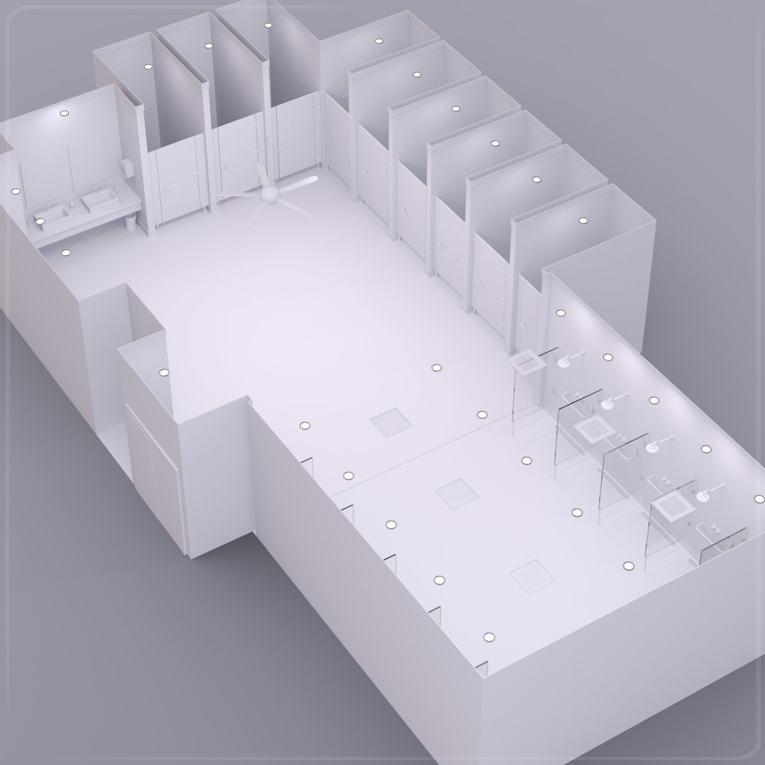 Z Shower and Lavatory Environment by: Zeddicuss, 3D Models by Daz 3D