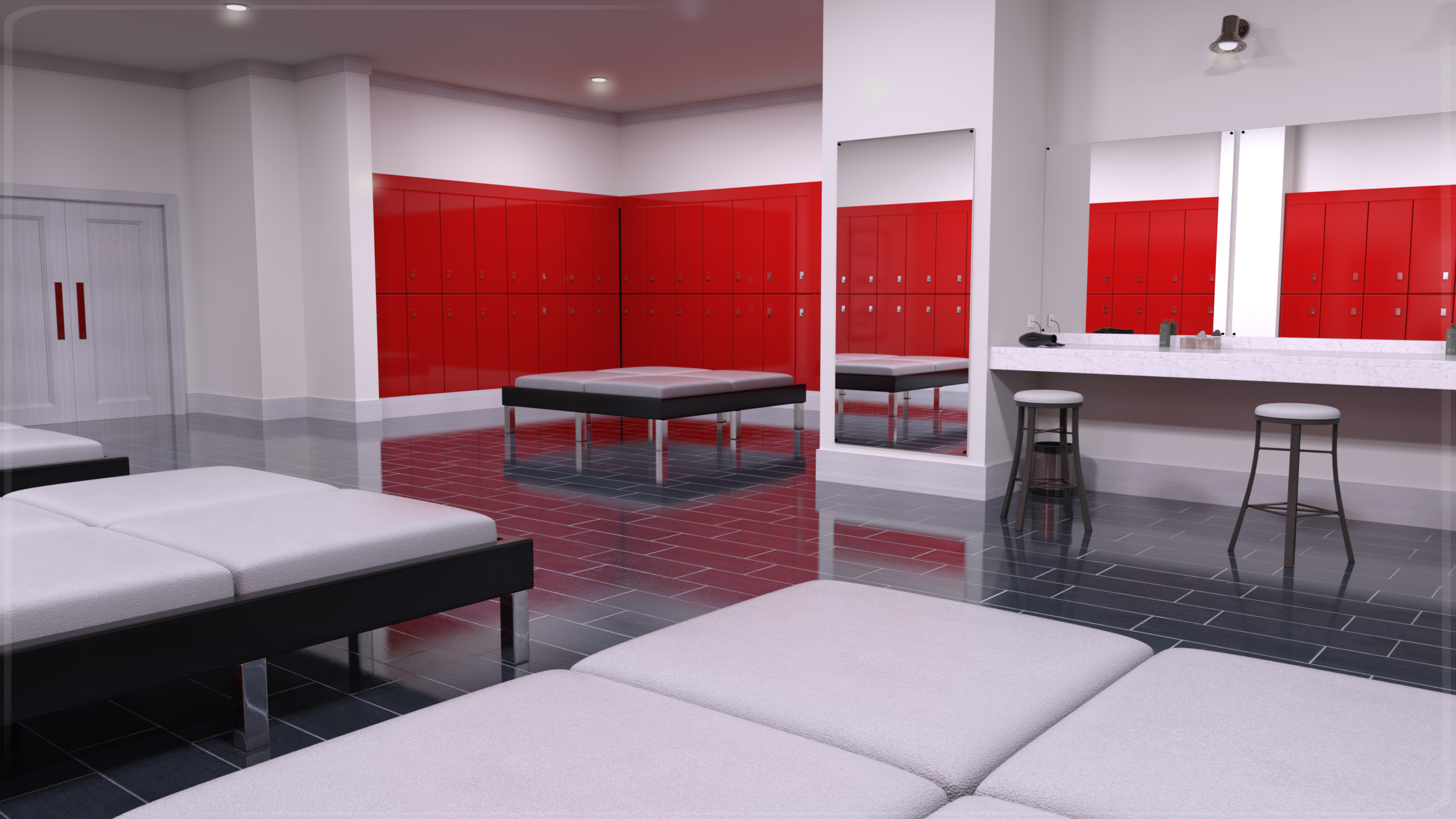 Z Changing Room Environment by: Zeddicuss, 3D Models by Daz 3D