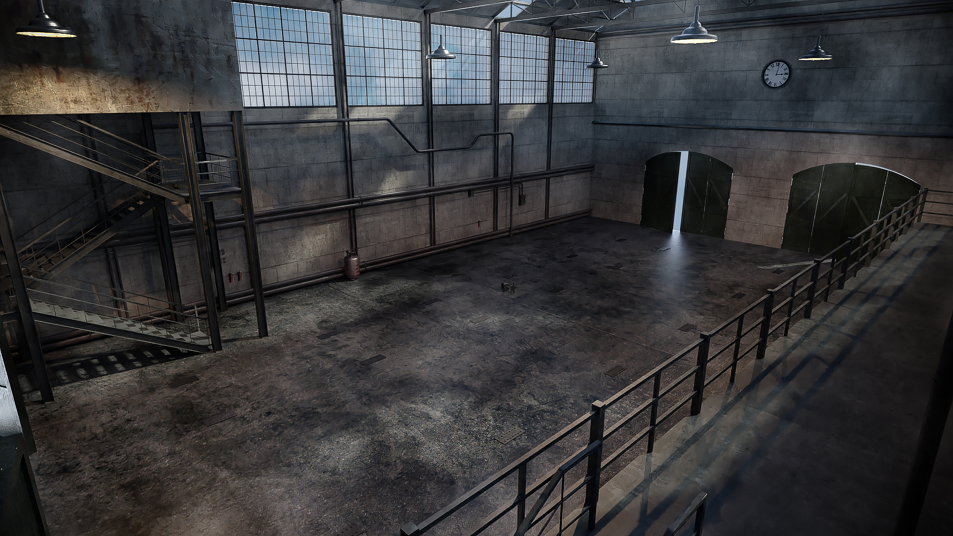 Abandoned Warehouse Abandoned Warehouse by: Tesla3dCorp, 3D Models by Daz 3D