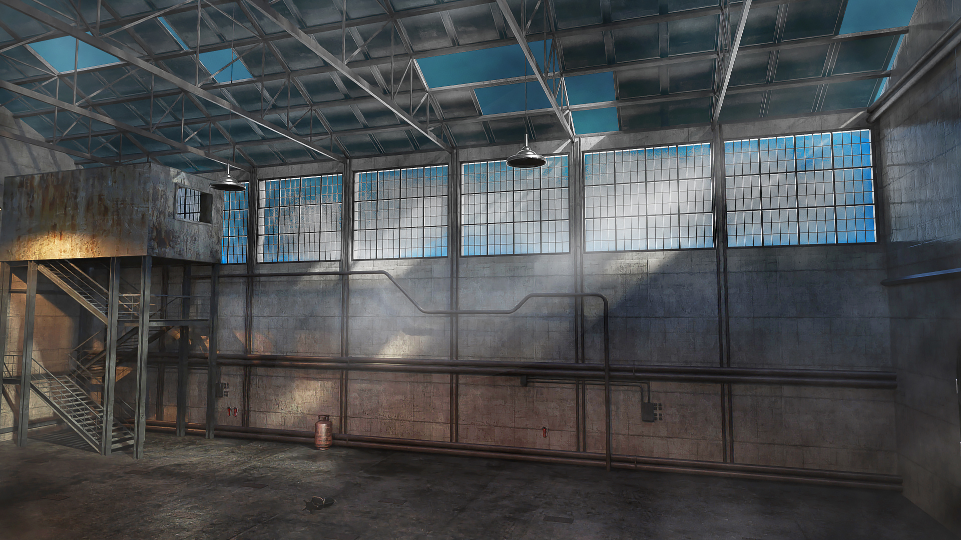 Abandoned Warehouse by: Tesla3dCorp, 3D Models by Daz 3D