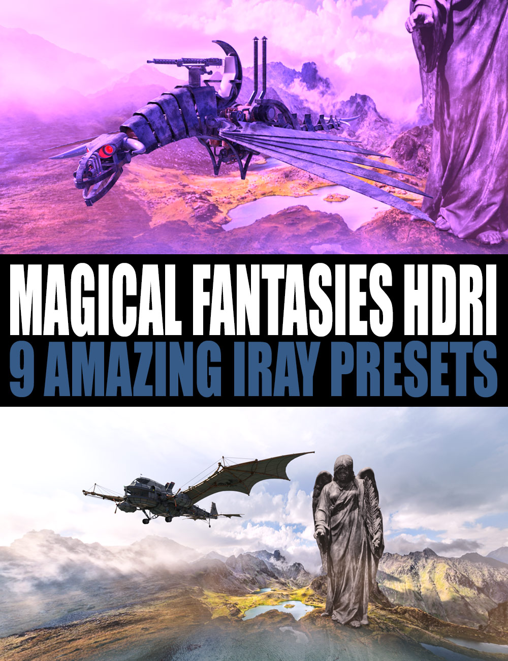 Magical Fantasies HDRI Iray by: Dreamlight, 3D Models by Daz 3D