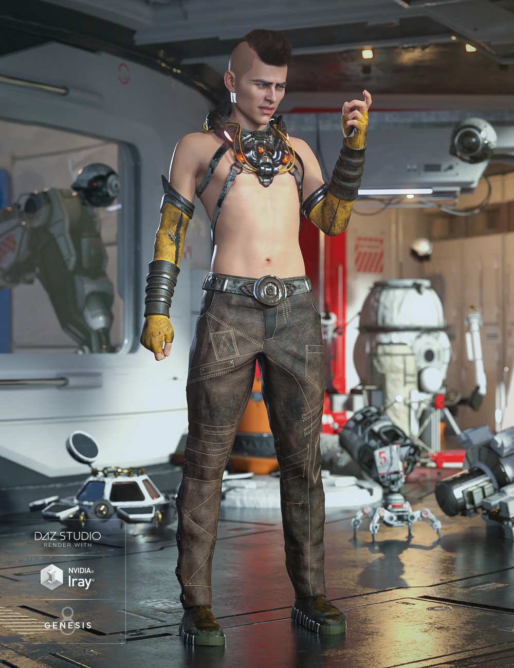 Symbiont Outfit Textures by: Moonscape GraphicsSade, 3D Models by Daz 3D