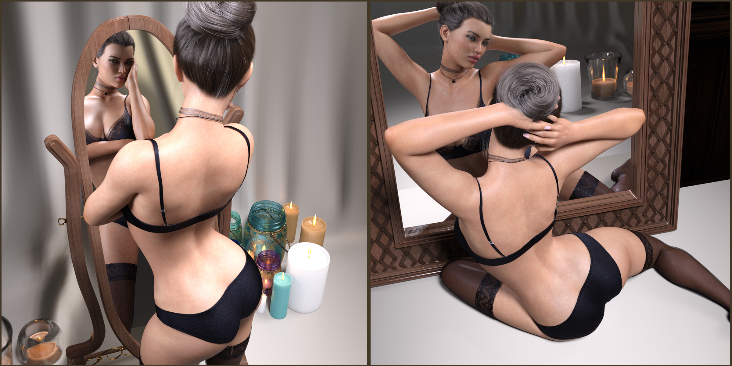 Z Sexy Reflections Mirrors and Poses for Genesis 3 and 8 Female Z Sexy Reflections Mirrors and Poses for Genesis 3 and 8 Female by: Zeddicuss, 3D Models by Daz 3D