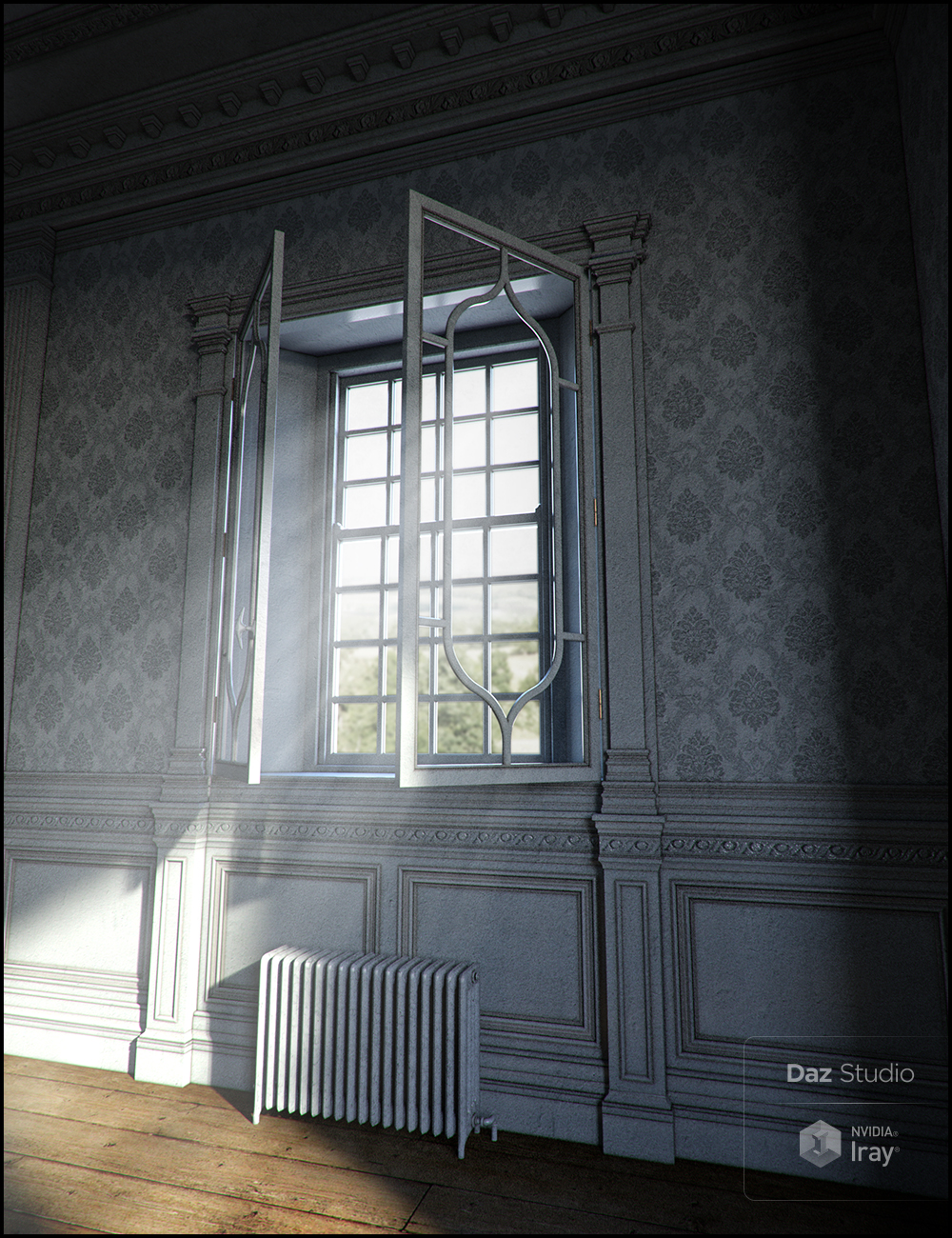 Neoclassical for Rural Chateau I - III Neoclassical for Rural Chateau I - III by: Jack Tomalin, 3D Models by Daz 3D