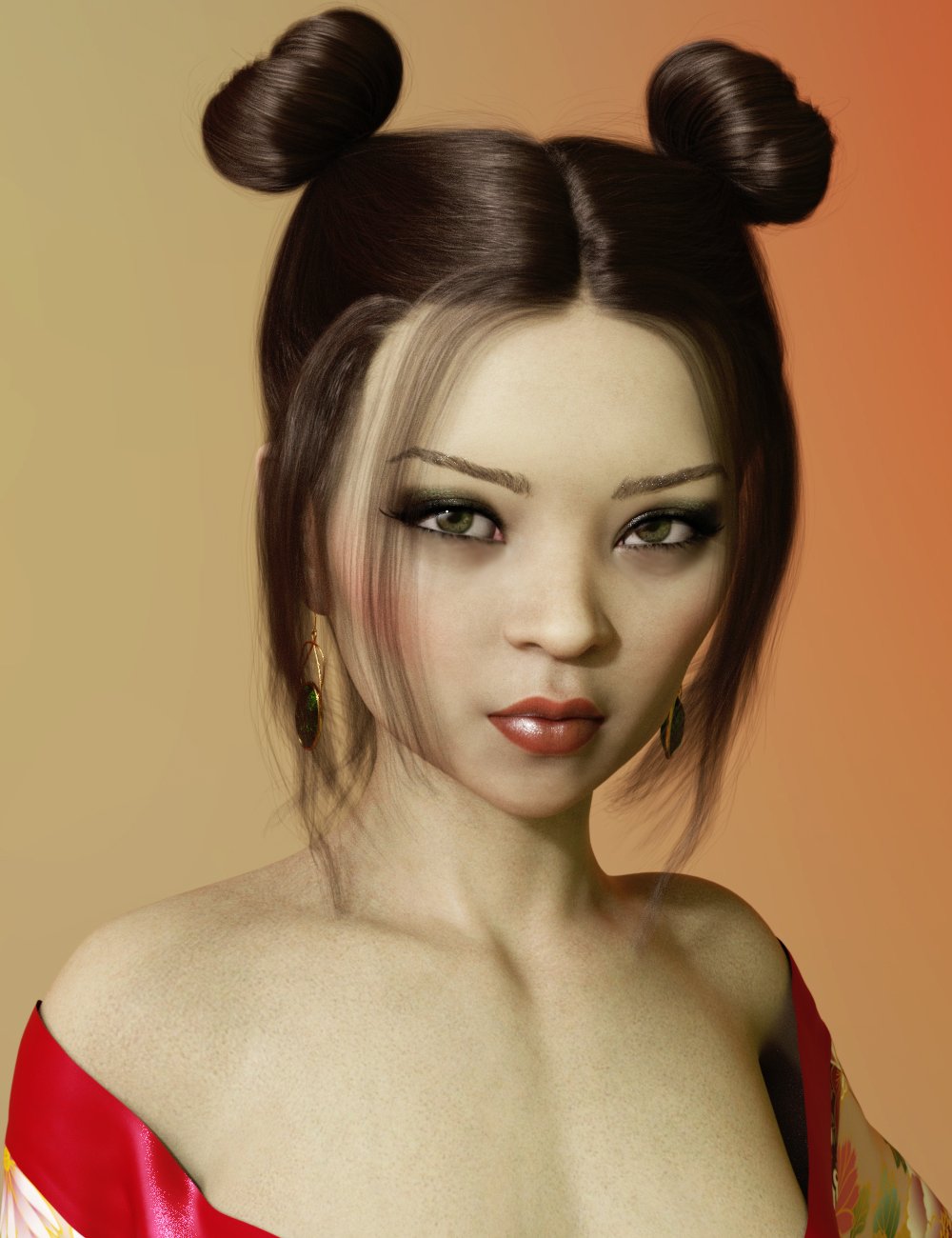 Omi for Genesis 8 Female by: 3ansonHallowed Sylph, 3D Models by Daz 3D