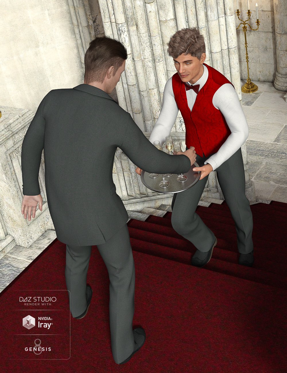The Wedding Party Poses and Props The Wedding Party Poses and Props by: DianePredatron, 3D Models by Daz 3D