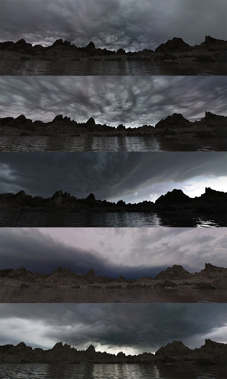 Orestes Iray HDRI Skydomes - Angry Heavens | Daz 3D