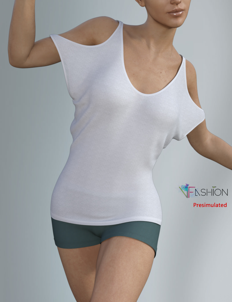 dForce VFashion Cold Shoulder Shirt and Shorts for Genesis 8 Female(s) dForce VFashion Cold Shoulder Shirt and Shorts for Genesis 8 Female(s) by: HongZhuang, 3D Models by Daz 3D