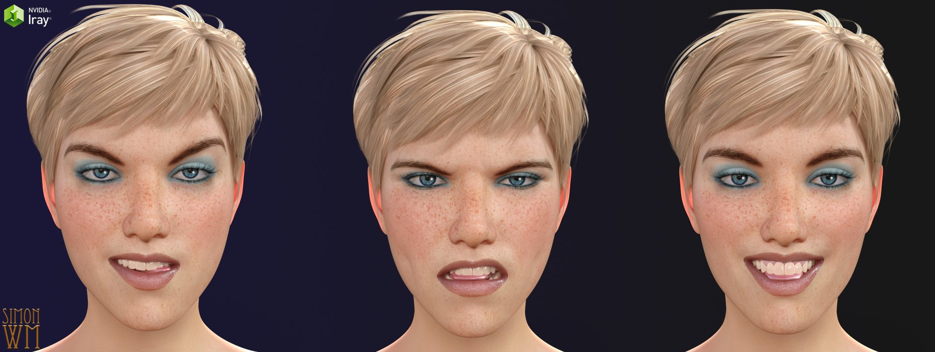 More Genesis 8 Female(s) Expressions & Face aniBlocks More Genesis 8 Female(s) Expressions & Face aniBlocks by: SimonWM, 3D Models by Daz 3D