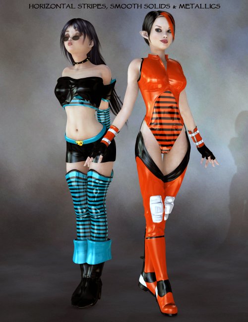 Reflections: Latex Material Mega Pack by: Skyewolf, 3D Models by Daz 3D