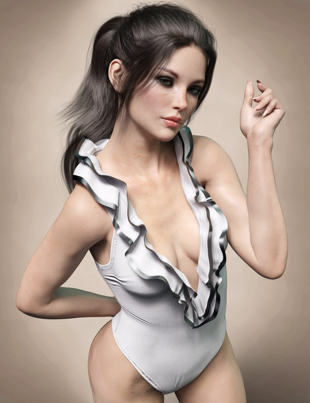 X-Fashion Charm Bodysuit for Genesis 8 Female(s) by: xtrart-3d, 3D Models by Daz 3D