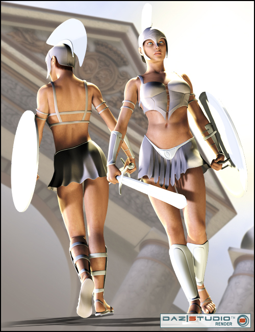 Centurion by: Barbara Brundon, 3D Models by Daz 3D