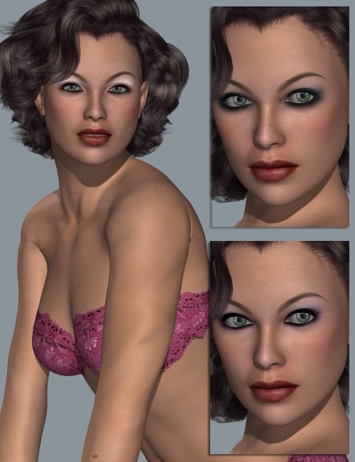 V4 Breanna by: Freja, 3D Models by Daz 3D