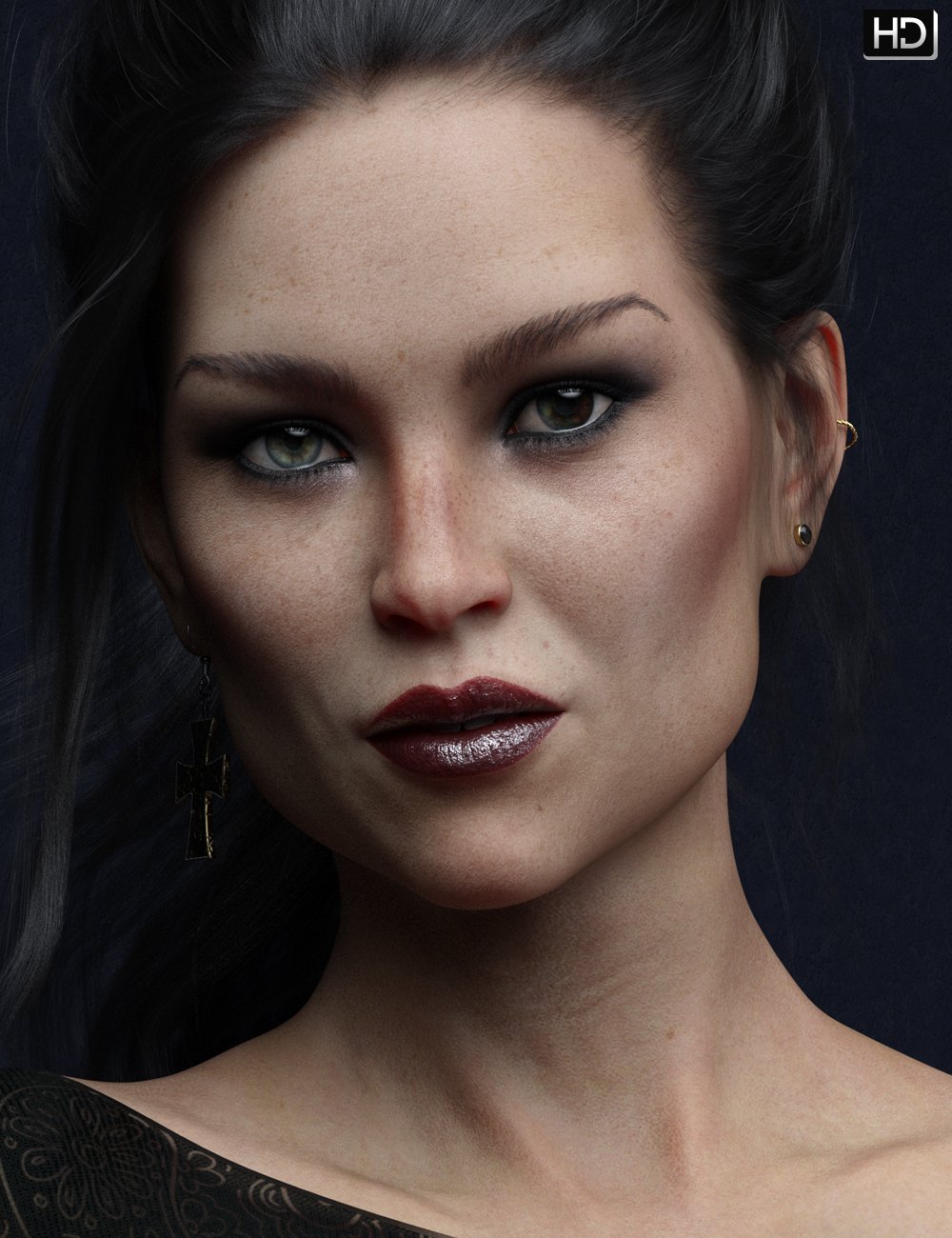 Melinda HD for Sydney 8 by: Emrys, 3D Models by Daz 3D