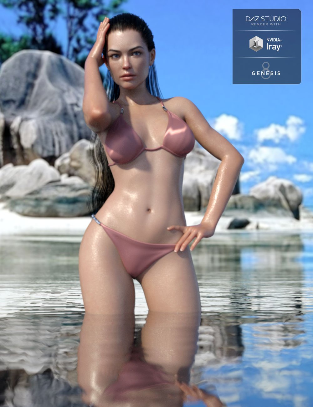 Keriann HD for Genesis 8 Female by: Mousso, 3D Models by Daz 3D