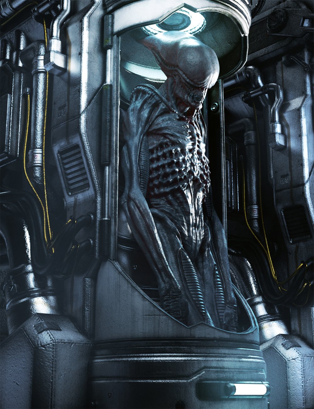 Xenoman for Nix 8 Xenoman for Nix 8 by: Josh Crockett, 3D Models by Daz 3D