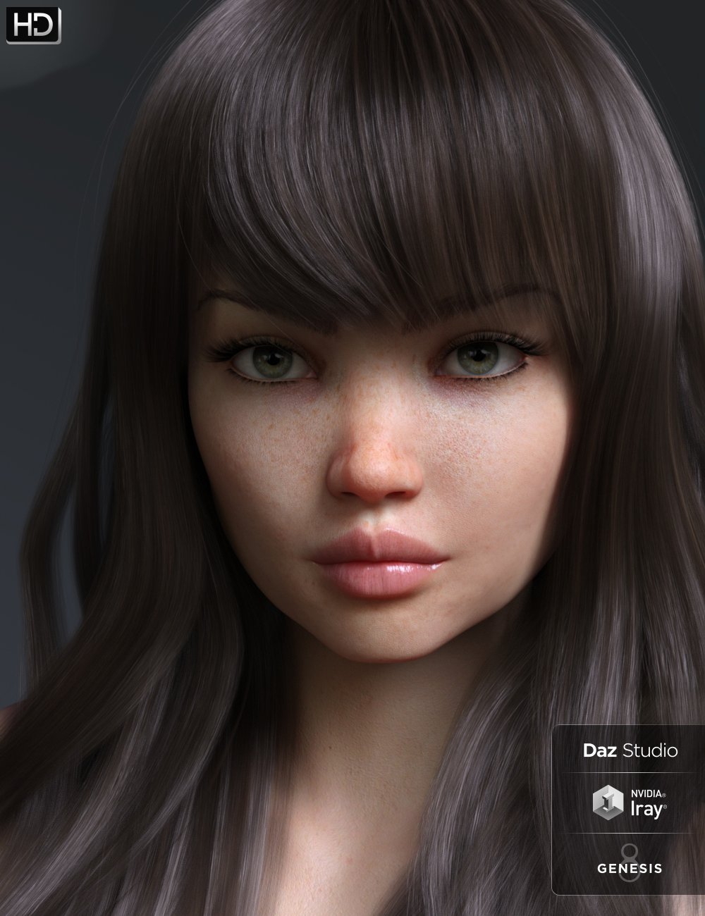 Danae HD for Genesis 8 Female by: Belladona, 3D Models by Daz 3D