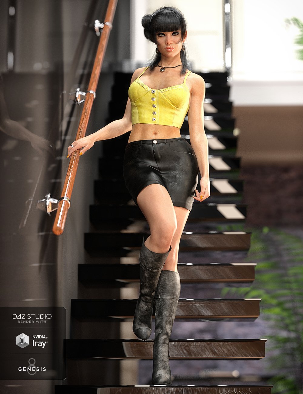 Sydney Denim Outfit Textures by: Moonscape GraphicsSade, 3D Models by Daz 3D