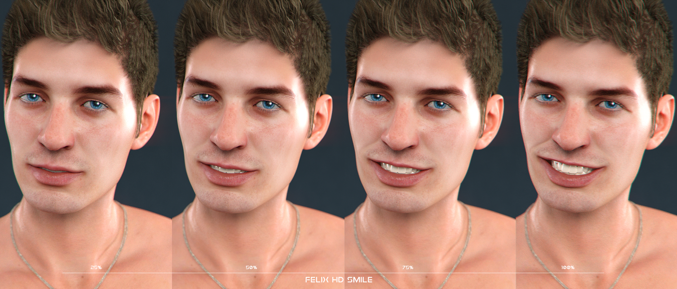 Felix HD and Smile for Nix 8 Felix HD and Smile for Nix 8 by: VincentXyooj, 3D Models by Daz 3D