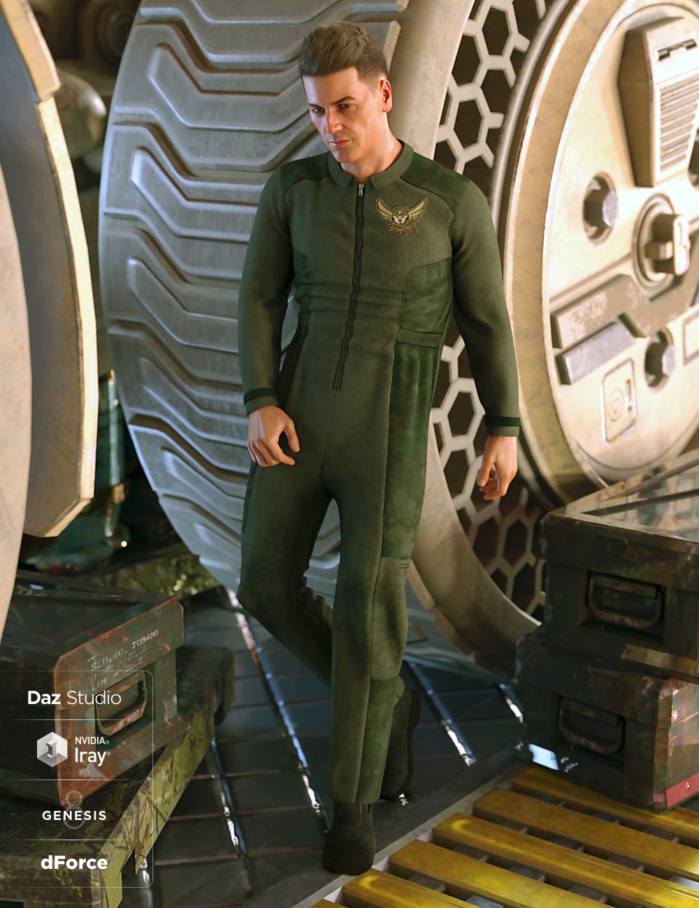 dForce Coveralls and Tools Textures dForce Coveralls and Tools Textures by: Anna Benjamin, 3D Models by Daz 3D