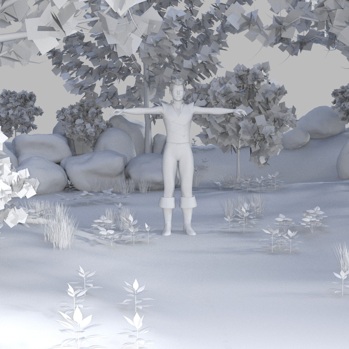 My Beautiful Forest My Beautiful Forest by: JeffersonAF, 3D Models by Daz 3D