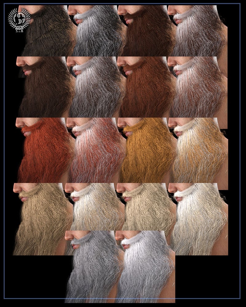 Biker Hair and Beard For Genesis 3 and 8 Male(s) Biker Hair and Beard For Genesis 3 and 8 Male(s) by: SamSil, 3D Models by Daz 3D