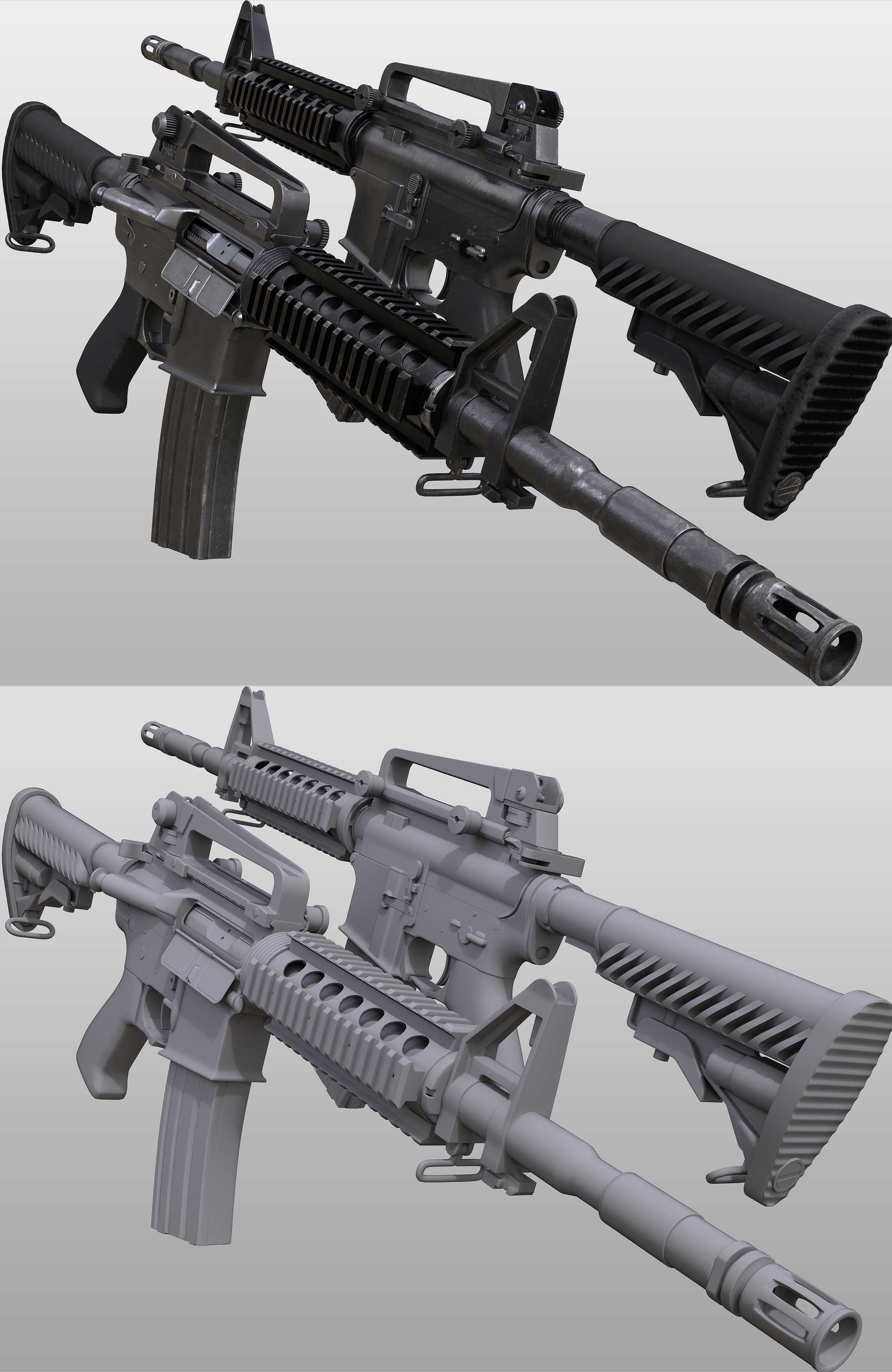Modern Weapons Collection 2 by: Porsimo, 3D Models by Daz 3D