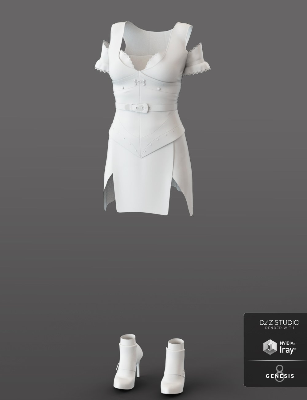 dForce Bellarose Outfit for Genesis 8 Female(s) dForce Bellarose Outfit for Genesis 8 Female(s) by: Barbara BrundonShox-DesignUmblefugly, 3D Models by Daz 3D