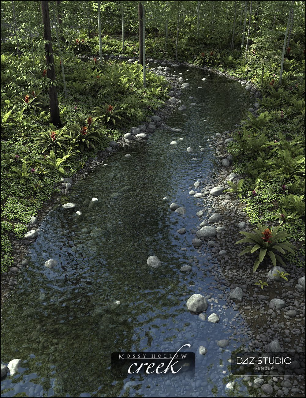Mossy Hollow Creek by: HowieFarkes, 3D Models by Daz 3D