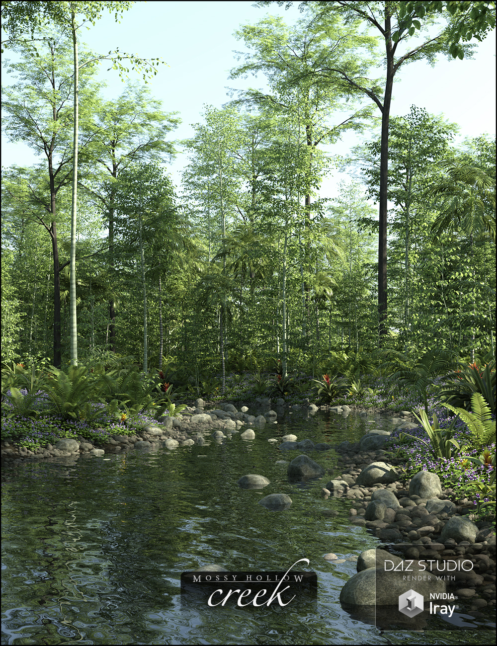 Mossy Hollow Creek Mossy Hollow Creek by: HowieFarkes, 3D Models by Daz 3D