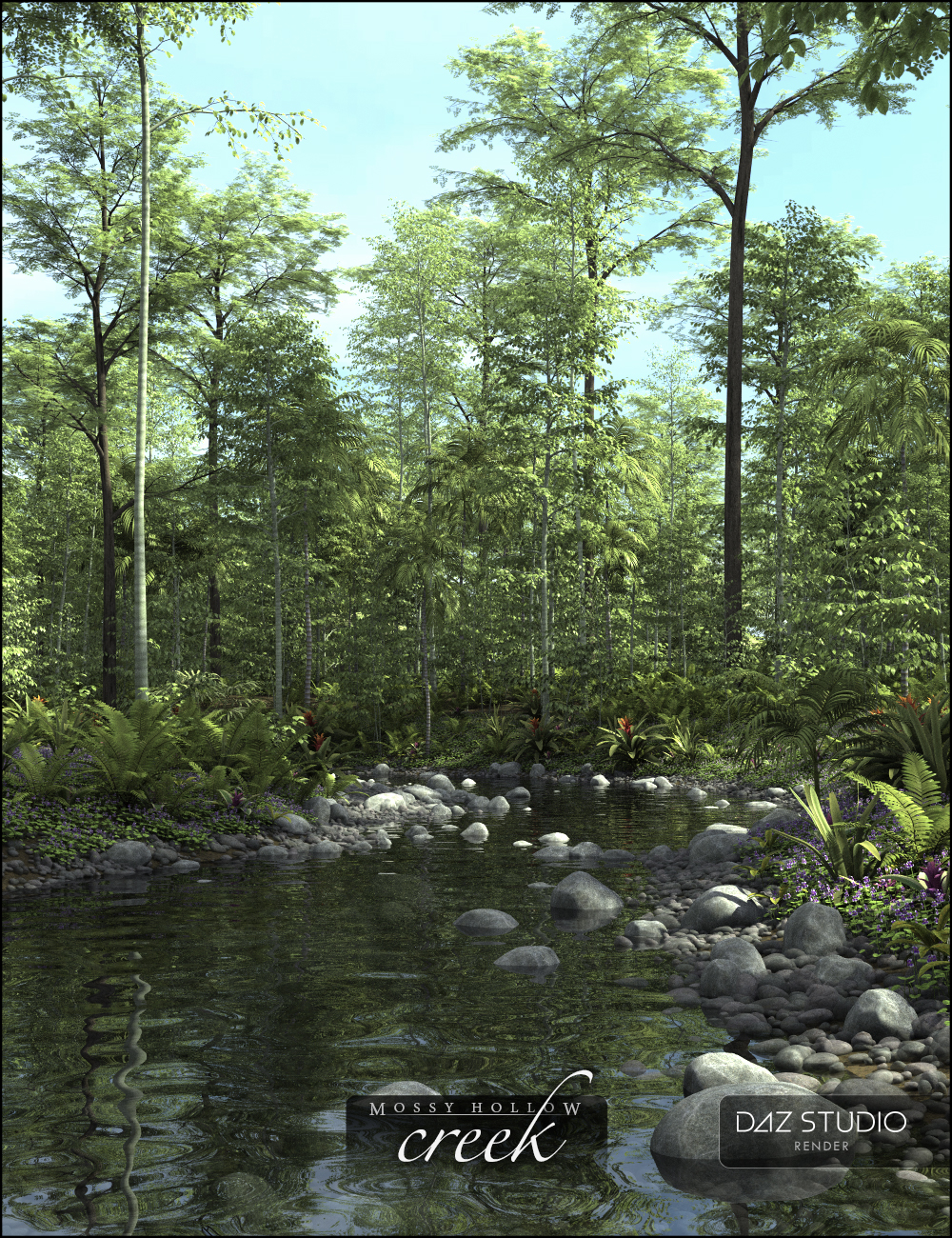 Mossy Hollow Creek by: HowieFarkes, 3D Models by Daz 3D