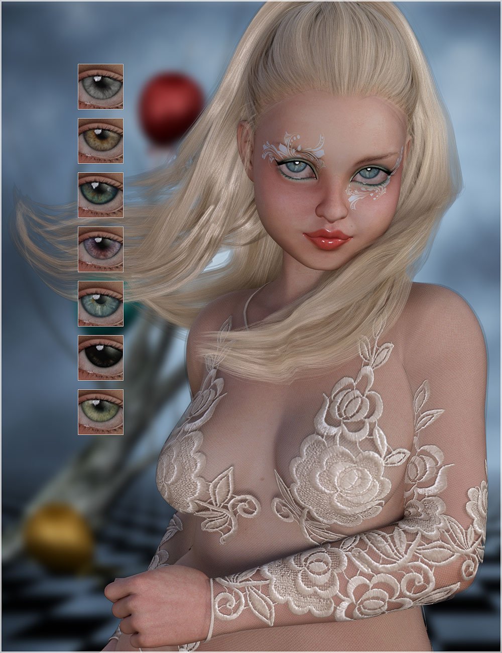 Kireina for The Girl 8 Kireina for The Girl 8 by: Belladzines, 3D Models by Daz 3D