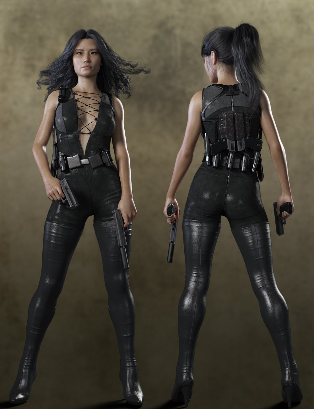 Rogue Lynx Outfit for Genesis 8 Female(s) by: Pixelunashadownet, 3D Models by Daz 3D