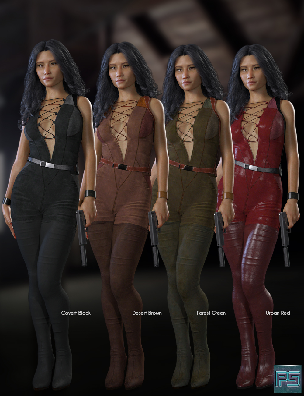 Rogue Lynx Outfit for Genesis 8 Female(s) Rogue Lynx Outfit for Genesis 8 Female(s) by: Pixelunashadownet, 3D Models by Daz 3D