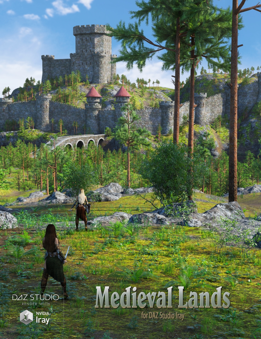 Medieval Lands by: Andrey Pestryakov, 3D Models by Daz 3D