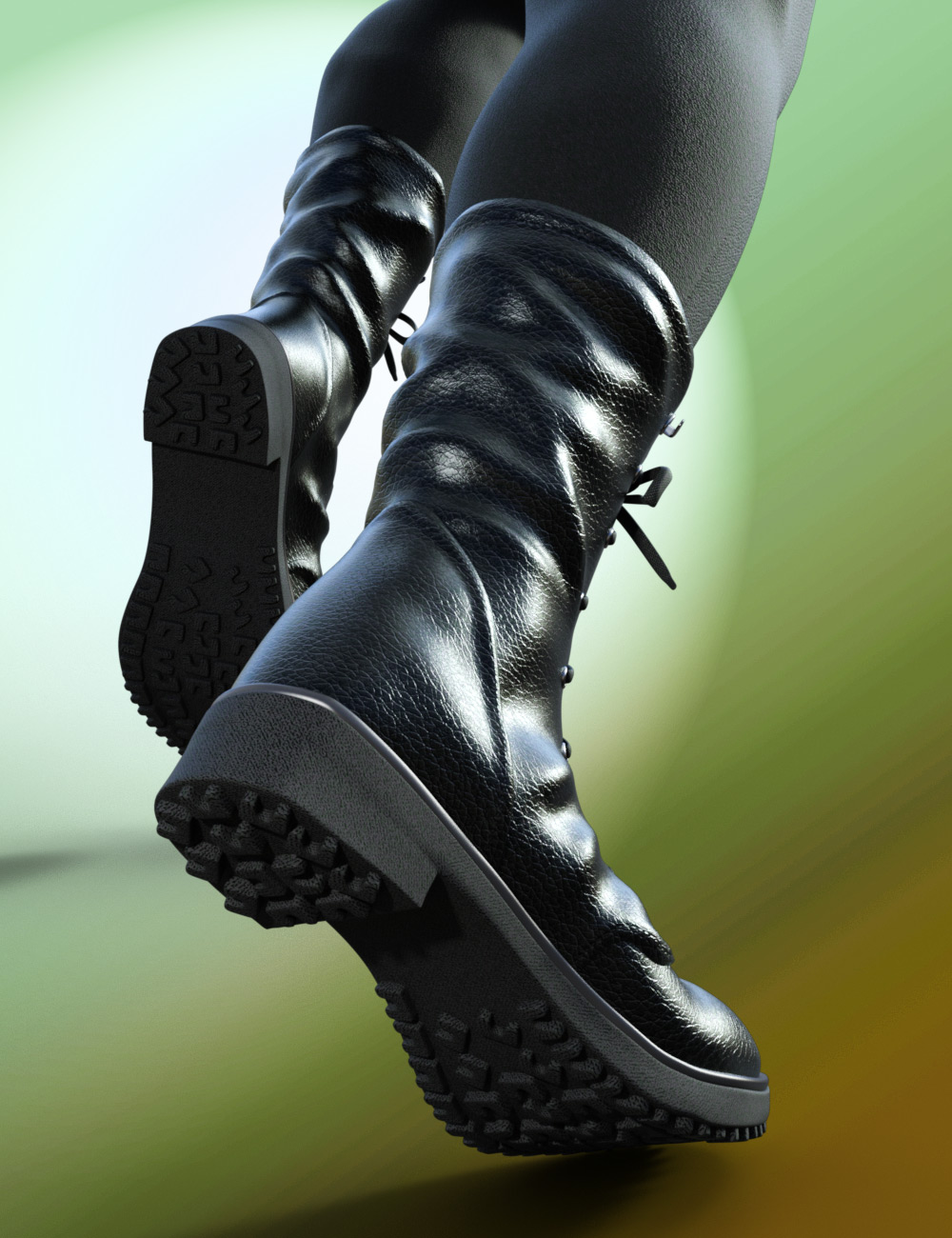 Rocker Boots for Genesis 8 Male(s) by: tentman, 3D Models by Daz 3D