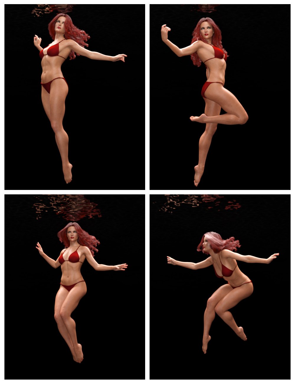 Kinetik Poses for Genesis 8 Female by: Shimuzu, 3D Models by Daz 3D